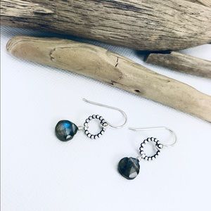 Labradorite Earrings